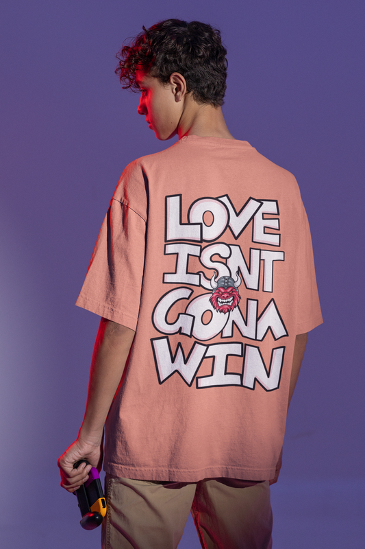 Love Isn't Gonna Win - Back Design Unisex Dual Side Print